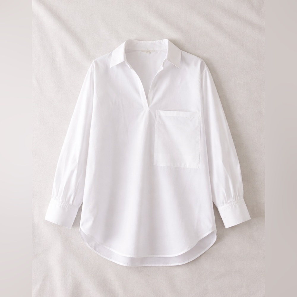 COS White Women's Popover Shirt